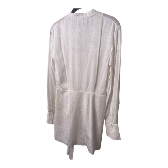 Significant Other Amalfi Mini Dress Classy Drape Hoco Elegant Party Bridal Sz 8 - Picture 10 of 12